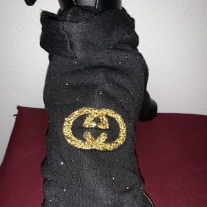 🎉HP 6.23🎉 6” Pit x 11”L Luxury Dog Hoodie 🐝! Small Breed Dog Size L